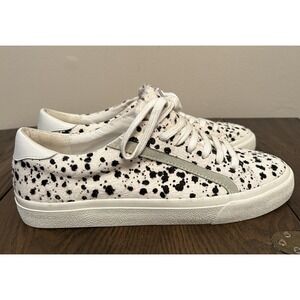 Madewell Sidewalk Sneakers with Spotted Genuine‎ Calf Hair in Women's Size 7.5